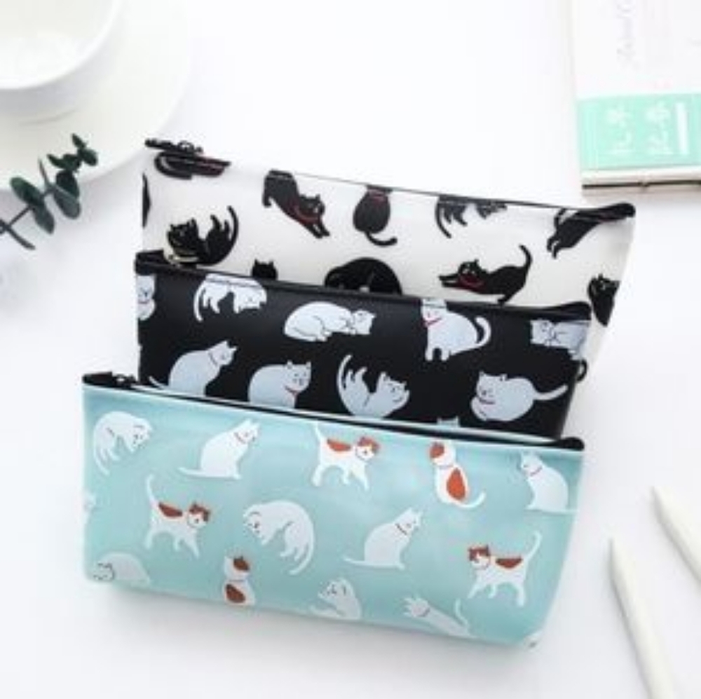 Cat Pencil or Makeup tool bag - Picture 2 of 7
